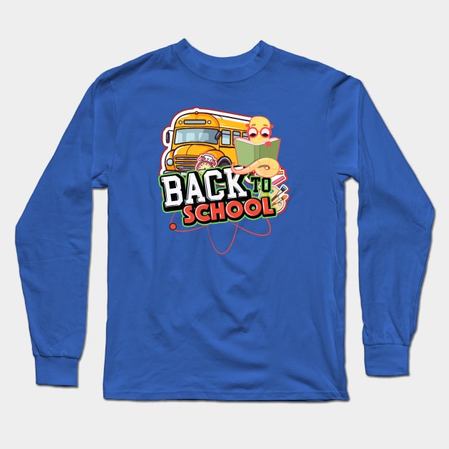 Back To School, first day of school , kindergarten, humor Long Sleeve T-Shirt by twitaadesign